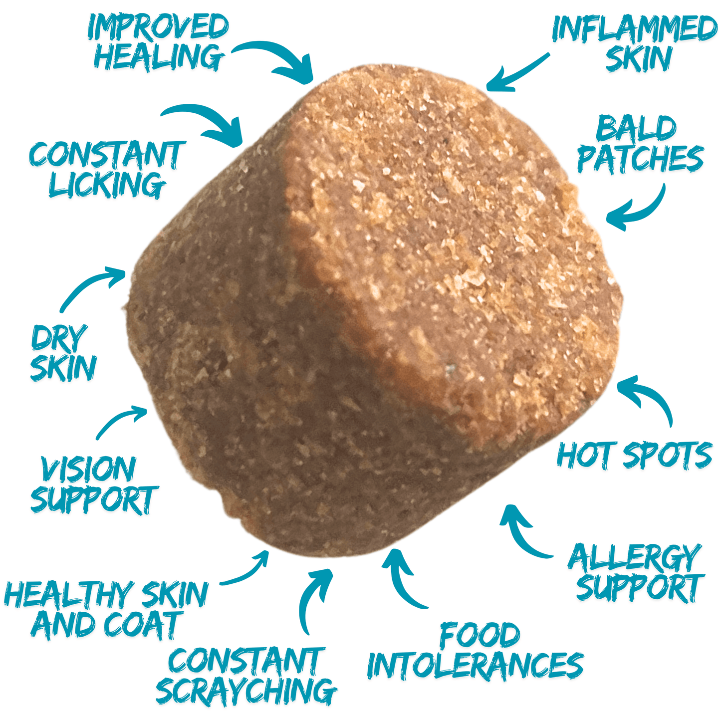 Petrition Allergy and Itch Support Chews for Dogs - 120 Chews - Petrition Pet Supplements