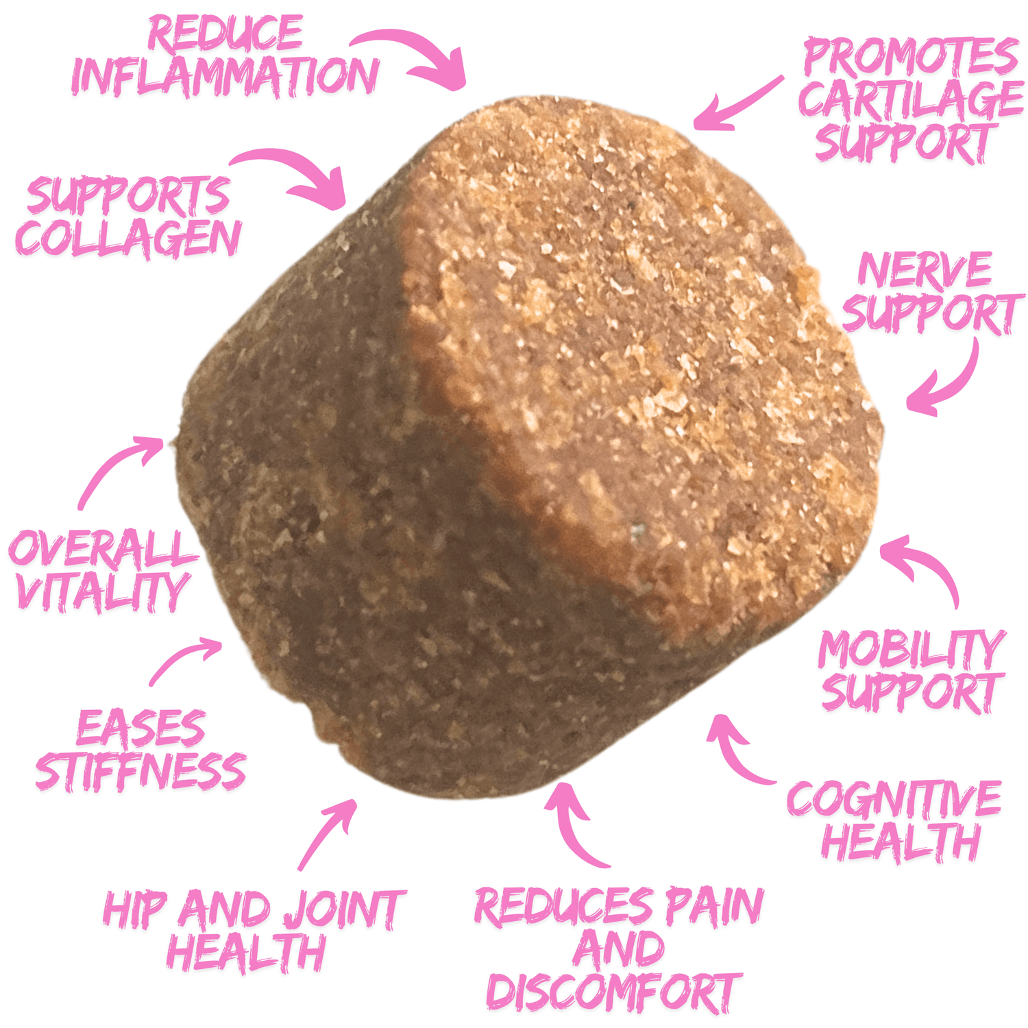 Petrition Hip and Joint Chews for Dogs - 120 Chews Chicken Flavour - Petrition Pet Supplements