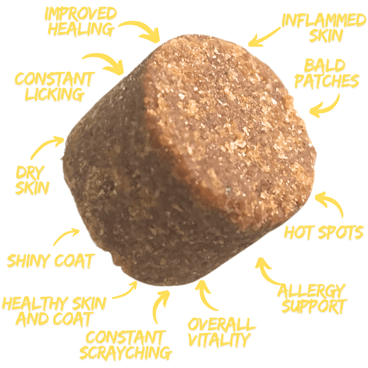 Petrition Skin and Coat Chews for Dogs - 120 Chew Chicken Flavour - Petrition Pet Supplements