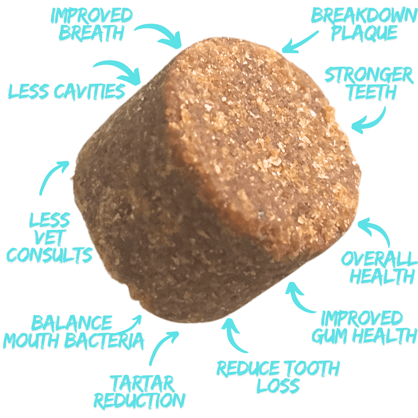 Petrition Teeth and Breath Support Chews for Dogs - 120 Chews - Petrition Pet Supplements
