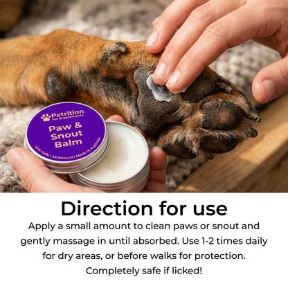 Gentle Yet Powerful Paw & Snout Balm for Dogs
