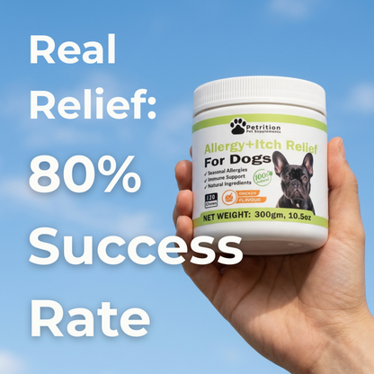 Petrition Allergy and Itch Support Chews for Dogs - 120 Chews