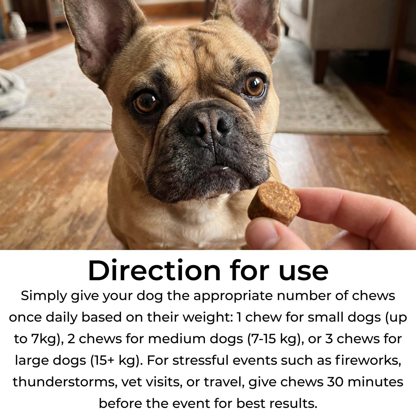 Petrition Calming Support Chews for Dogs - 120 Chews