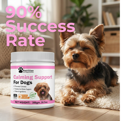 Petrition Calming Support Chews for Dogs - 120 Chews