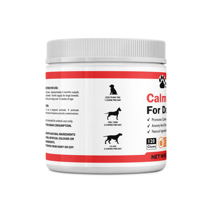 Petrition Calming Support Chews for Dogs - 120 Chews