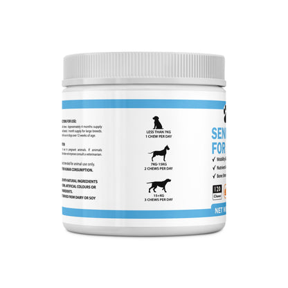 Petrition Senior Support Chews for Dogs - 120 Chew Chicken Flavour
