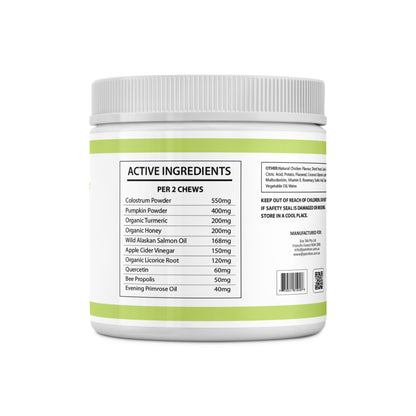 Petrition Allergy and Itch Support Chews for Dogs - 120 Chews